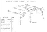 Awning Diagram with part numbers