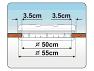 Fiamma Vent 50x50 dimensions
