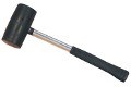 Steel Handle Rubber Mallet - 16oz