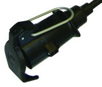 12N Trailer Coupling Socket - Black