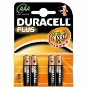 Duracell AAA Plus Power Batteries - 4 Pack