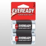 Eveready Super C Cell Batteries