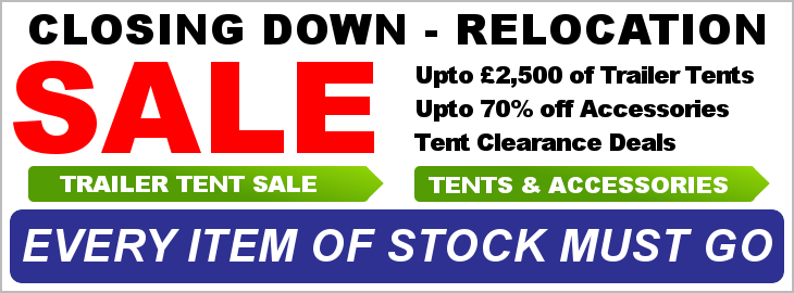 Camperlands Closing Down - Relocation Sale