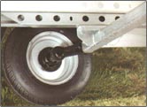 Full galvanised v-chassis