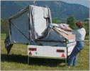 Trailer tent step by step set up