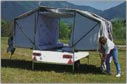 Trailer tent step by step set up