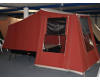 Campmaster Drenthe with 2 large vented windows and zip down side window flaps