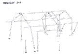 Sunncamp Holiday 240 Awning Diagram