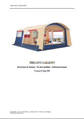 Trigano Galleon Instructions