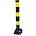 Streetwize Folding Security Parking Post with Lock & Key