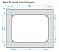 Counter cut-out dimensions for Thetford Topline 981 Hob