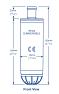 Whale GP1002 pump dimensions