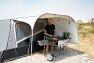 Camp-let Passion with OPTIONAL kitchen sun canopy and extension table