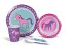 Kampa Childrens Melamine Set - Unicorns