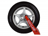 Fits to steel and alloy wheel