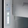 The fridge’s control panel also has an integrated light.