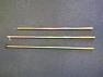 Adjustable length spiked canopy pole for awning doors and sun canopies
