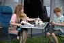Family socializing 