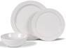 Classic White Melamine Set - 12 Piece