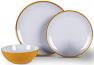 Sunset Yellow Melamine Set - 12 Piece