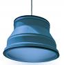 Groove Collapsible LED Pendant Light - Blue