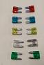 10 Pce Auto Mini Blade Fuses