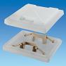 MPK 320x360 Dome Only c/w Handles - Beige