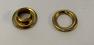 3/8 Brass Eyelets x 10