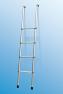 Fiamma ladder for motorhome with over cab bunk