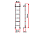 Fiamma Deluxe 6 ladder dimensions