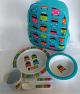 camper smoles junior melamine set with bag