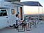 Wind out awning canopy for smaller motorhomes and campers