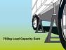 High load capacity for larger caravans and motorhomes