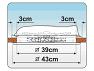 Fiamma Vent 40 rooflight sizes