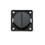 Berker 12V Twin Rocker Switch Anthracite