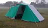 CampMaster 4. Erected Size 3 x 6.3m plus side canopy