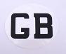 Driving abroad GB sticker