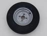 Replacement 10 inch steel wheel for Camp-let trailer tents complete with tyre