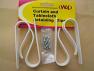 W4 Curtain and tablecloth retainers 4Pk