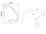 Fiamma F35 Pro dimensions
