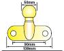 Maypole Towball 50mm @ 210kg