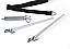 Fiamma Awning Tie Down kit available in black