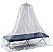Easy Camp hanging mosquito net for single beds