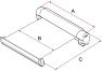 Fiamma awning canopy dimensions - refer to spec table