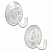 W4 Suction Cups with Hooks x 2
