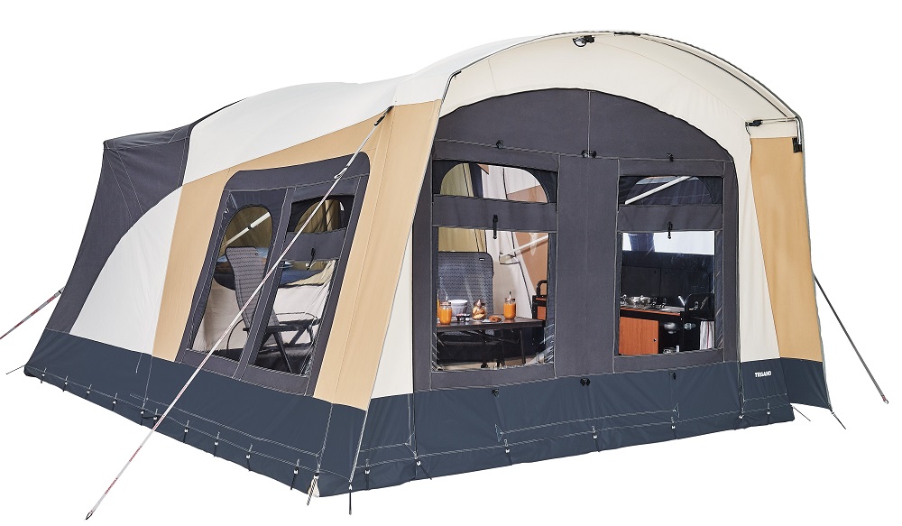 aluminium Ham hanger Trigano Odyssee Trailer Tent available in Green or Brown from Camperlands  Trailer Tent Department