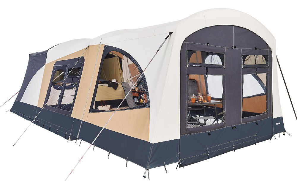 Trailer Tent Parts Spares Detachable Kitchen Wheeled Legs 4 Set Cabanon Trigano 