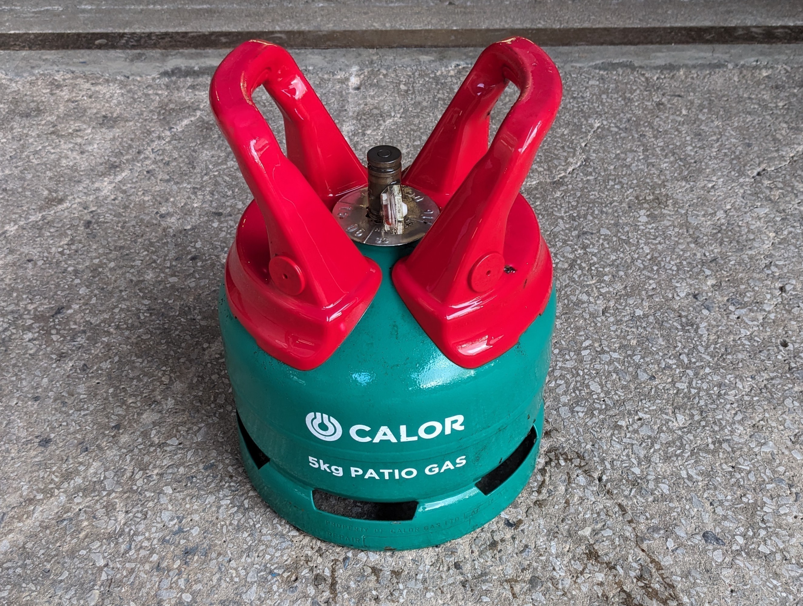 Calor Gas 5KG PATIO Propane EMPTY