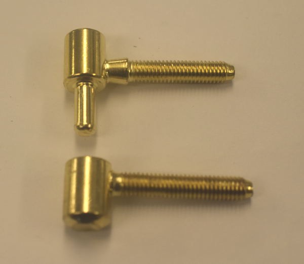 Barrel Hinge Brass