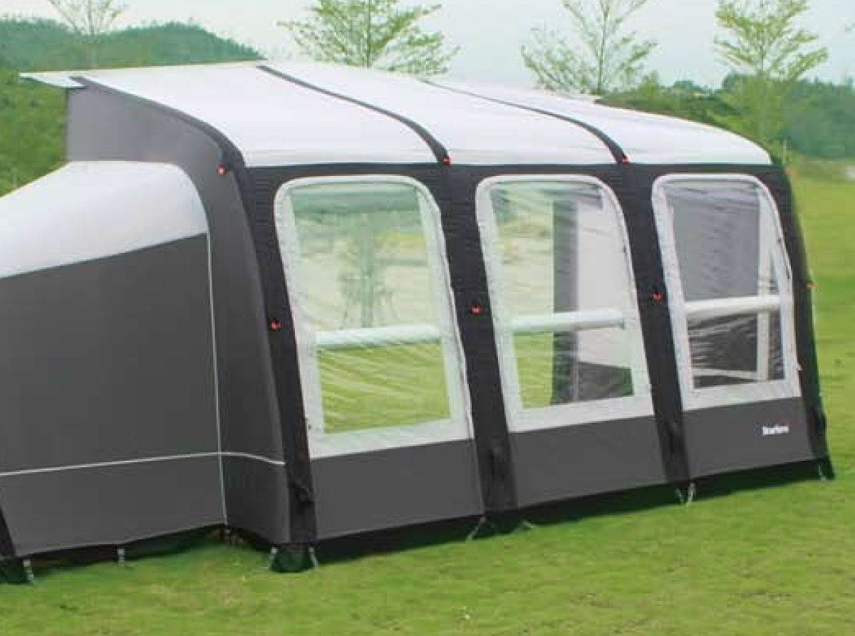 Camptech Airdream Vision Dl 390 Heavy Duty 300d Inflatable Awning On Onbuy